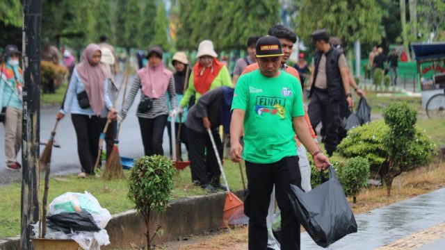 Polres Batang Hari dan Pemkab Satukan Langkah: Ribuan Personel Gelar Kurvei Massal Serentak di Muara Bulian