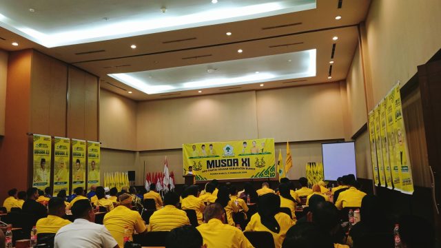 Musda XI Golkar Bungo Resmi Dibuka Cek Endra, Momentum Konsolidasi dan Penentuan Arah Baru Partai