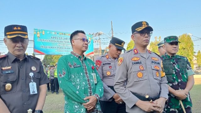 Polres Bungo Gelar Apel Operasi Ketupat 2026, Kapolres Ajak Masyarakat Jaga Kamtibmas Jelang Idul Fitri