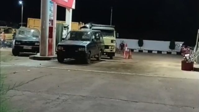 SPBU Lubuk Landai Layani Pelangsir di Tengah Arus Mudik, Sempat Picu Keributan