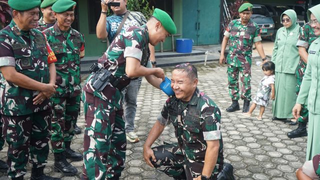 Korp Raport Kodim 0416/Bute, 25 Prajurit Naik Pangkat, Dandim: Ini Kehormatan dan Bukti Dedikasi