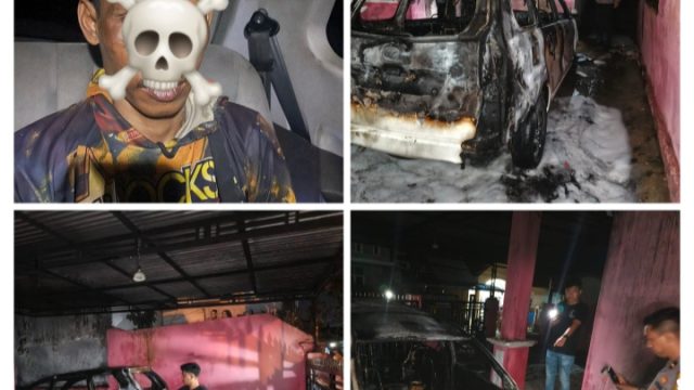 Tak Sampai Sehari, Pelaku Teror Pembakaran Mobil di Bungo Berhasil Diringkus Tim Gunjo